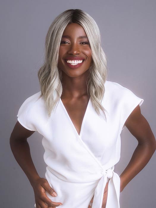 High Heat Mid Wavy Topper by Rene of Paris - Regal Wigs